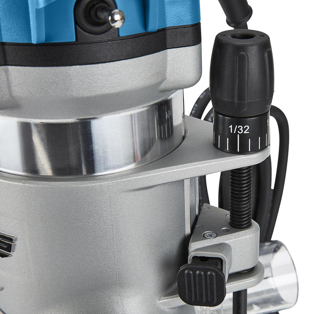 12 Amp Variable-Speed Fixed Base Router with Plunge Base Kit J76878