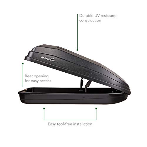 Black Rear Opening Cargo Box H5231