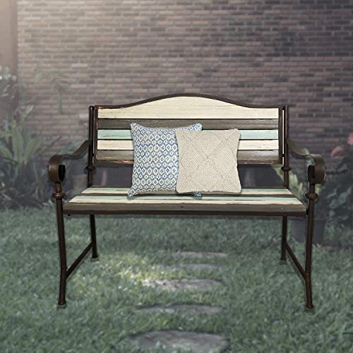 Cast Iron Patio Bench Z7835
