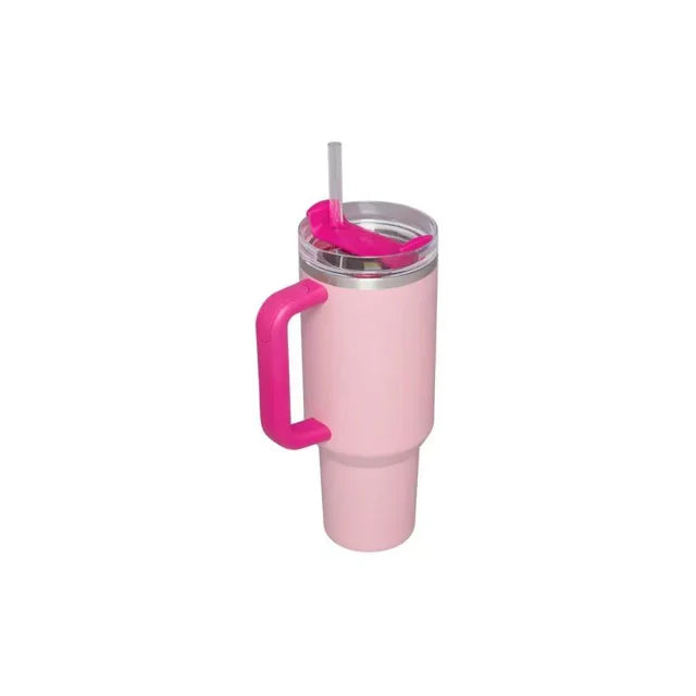 40oz Stainless Steel Vacuum Insulated Tumbler with Handle P6518