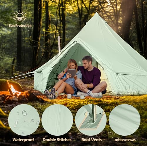 Cotton Canvas Waterproof Large Tent Q790426