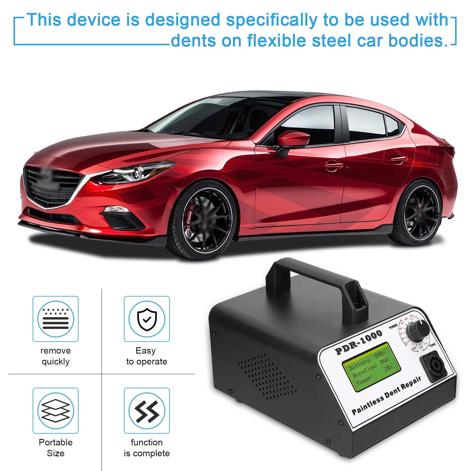 Portable Car Paintless Dent Repairs Tool M4458