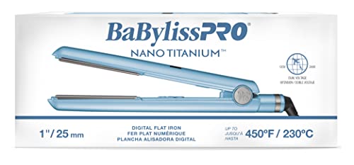 1" Nano Titanium Flat Iron Hair Straightener L264120