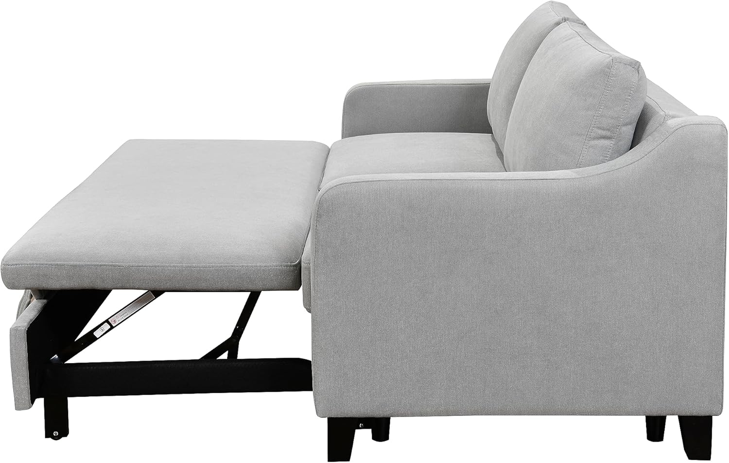 Light Gray Queen Sleeper Sofa Bed with Pullout Bed Z29480