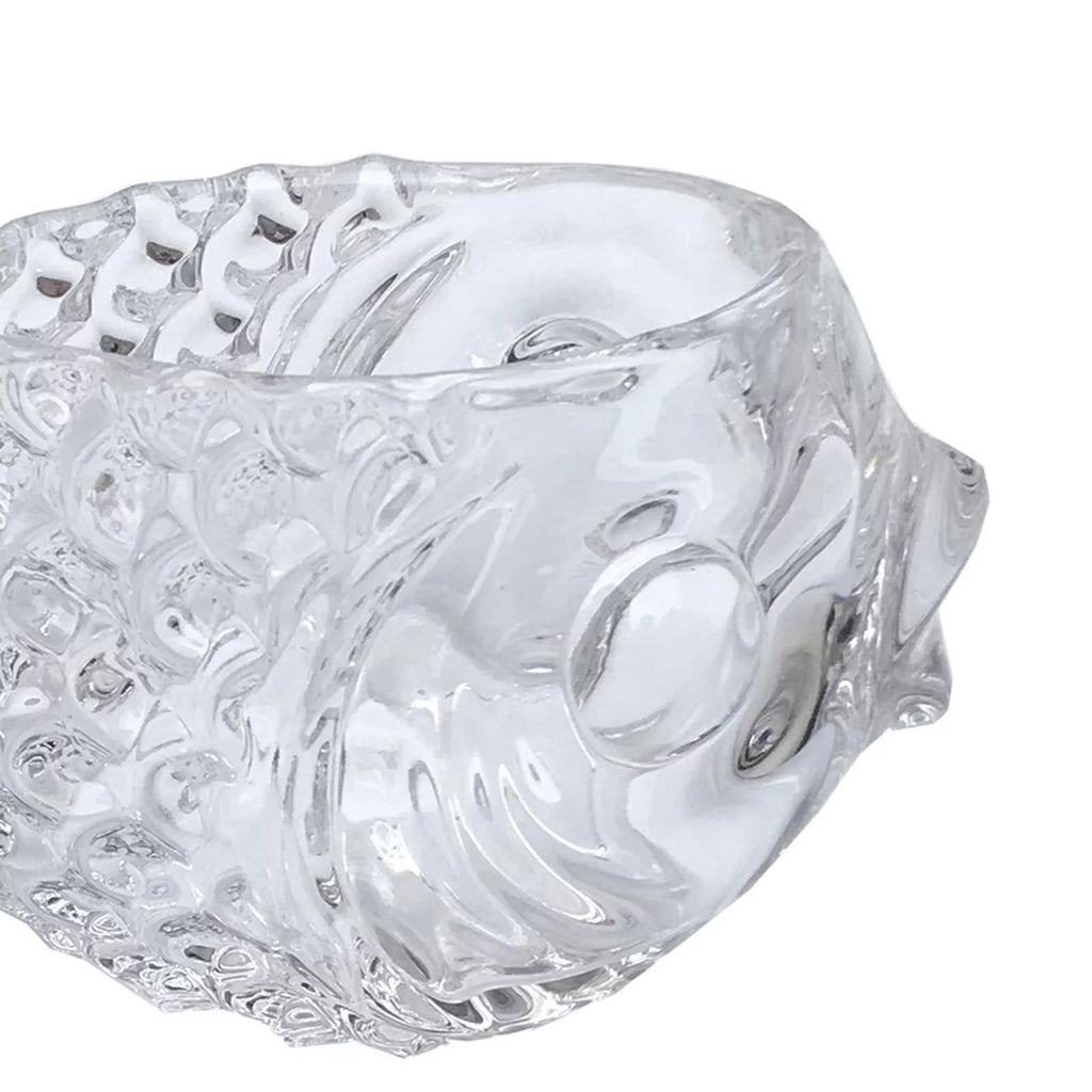 Clear Fish Shaped Cocktail Glassware D939