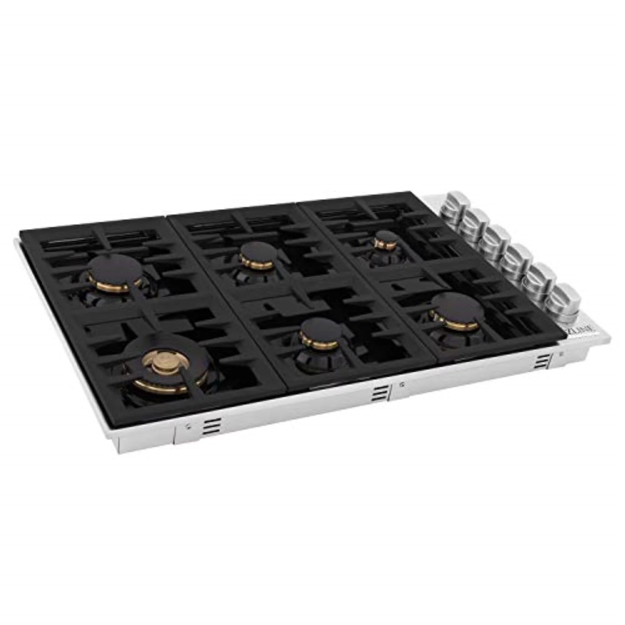 36 in. 6 Gas Burners Black Porcelain Dropin Cooktop Y25249