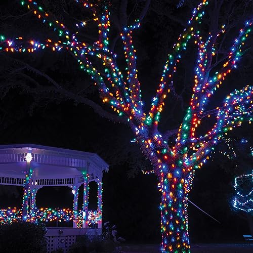 1000 LED 328FT Purple Orange String Lights T189