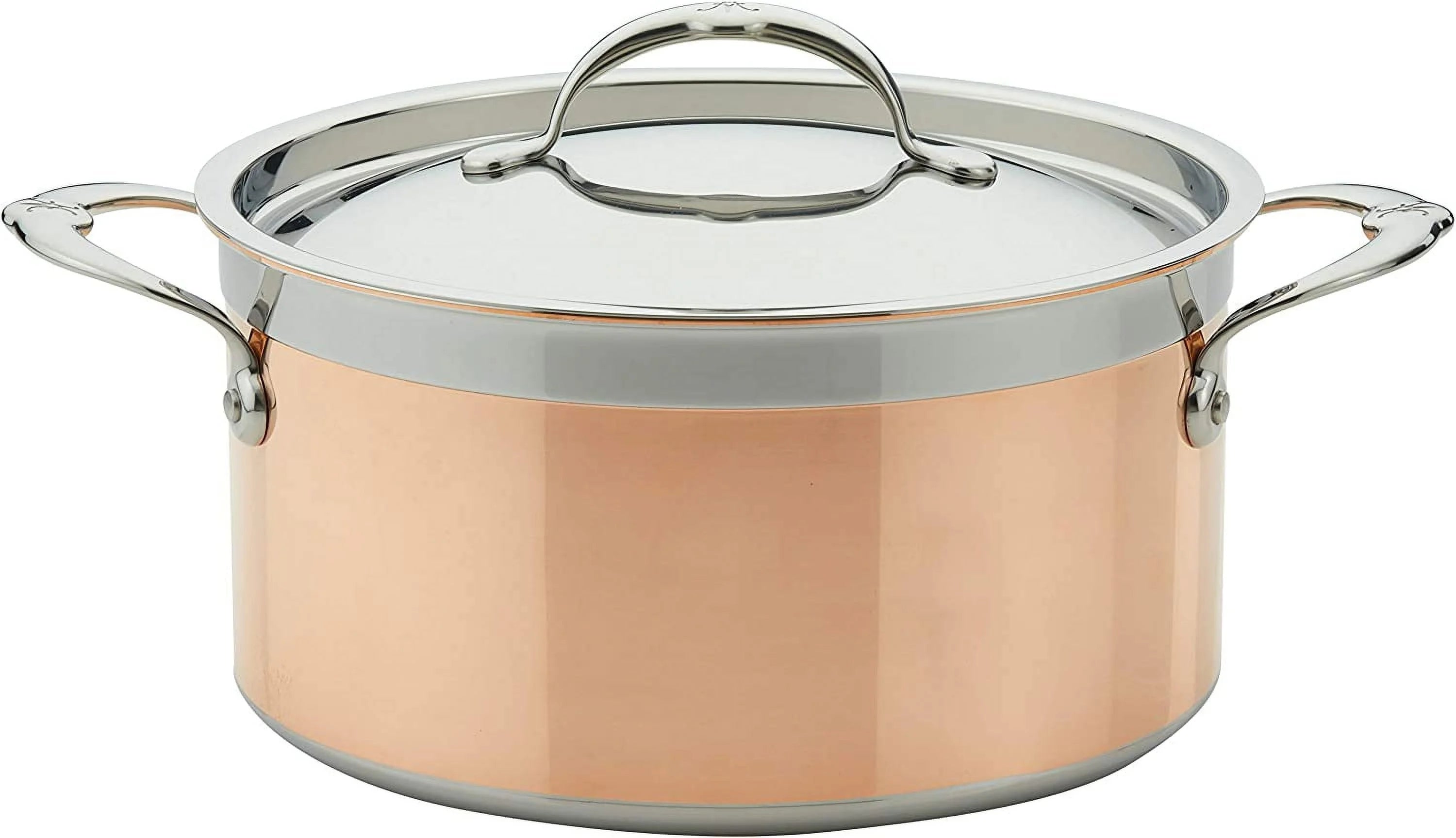 100% Pure Copper 10-Piece Cookware Set X804736