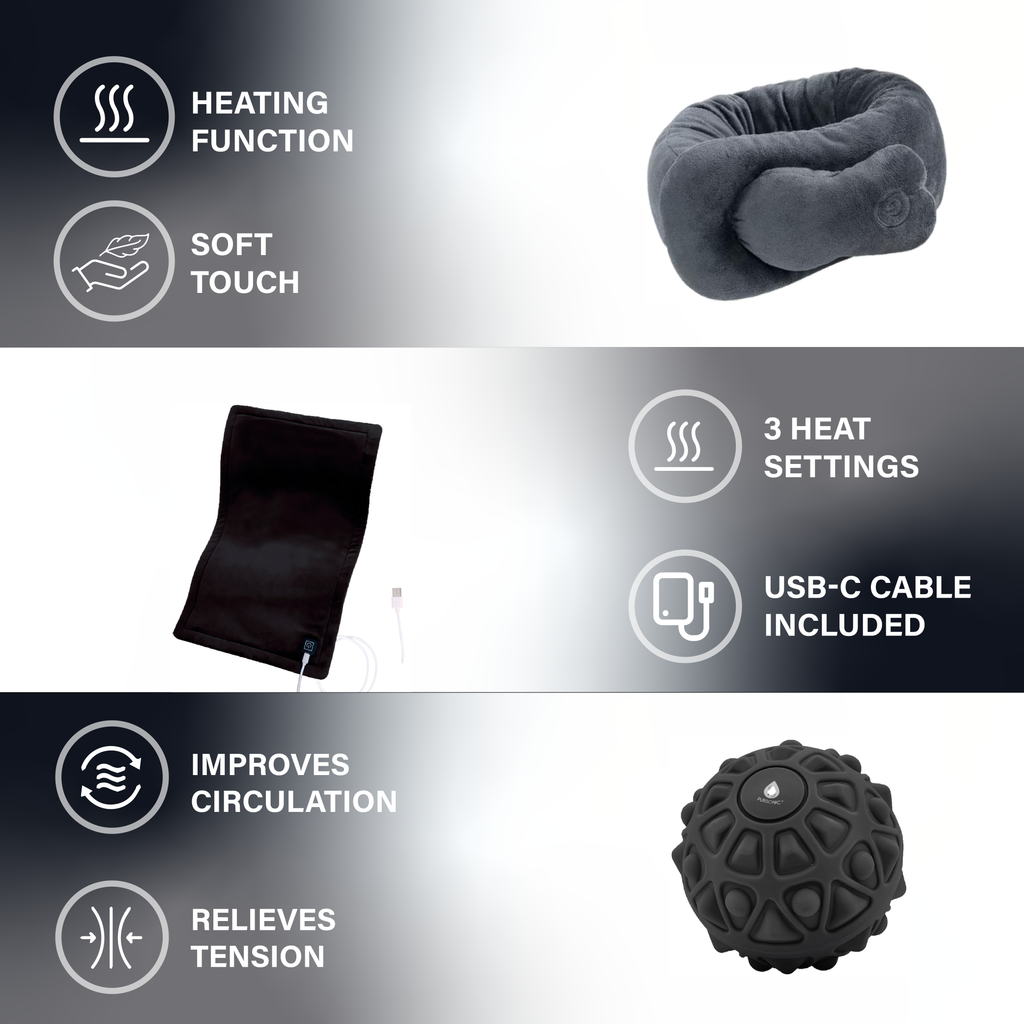 Pursonic Ultimate Comfort & Recovery Bundle: Full-Body Wellness Trio Tools