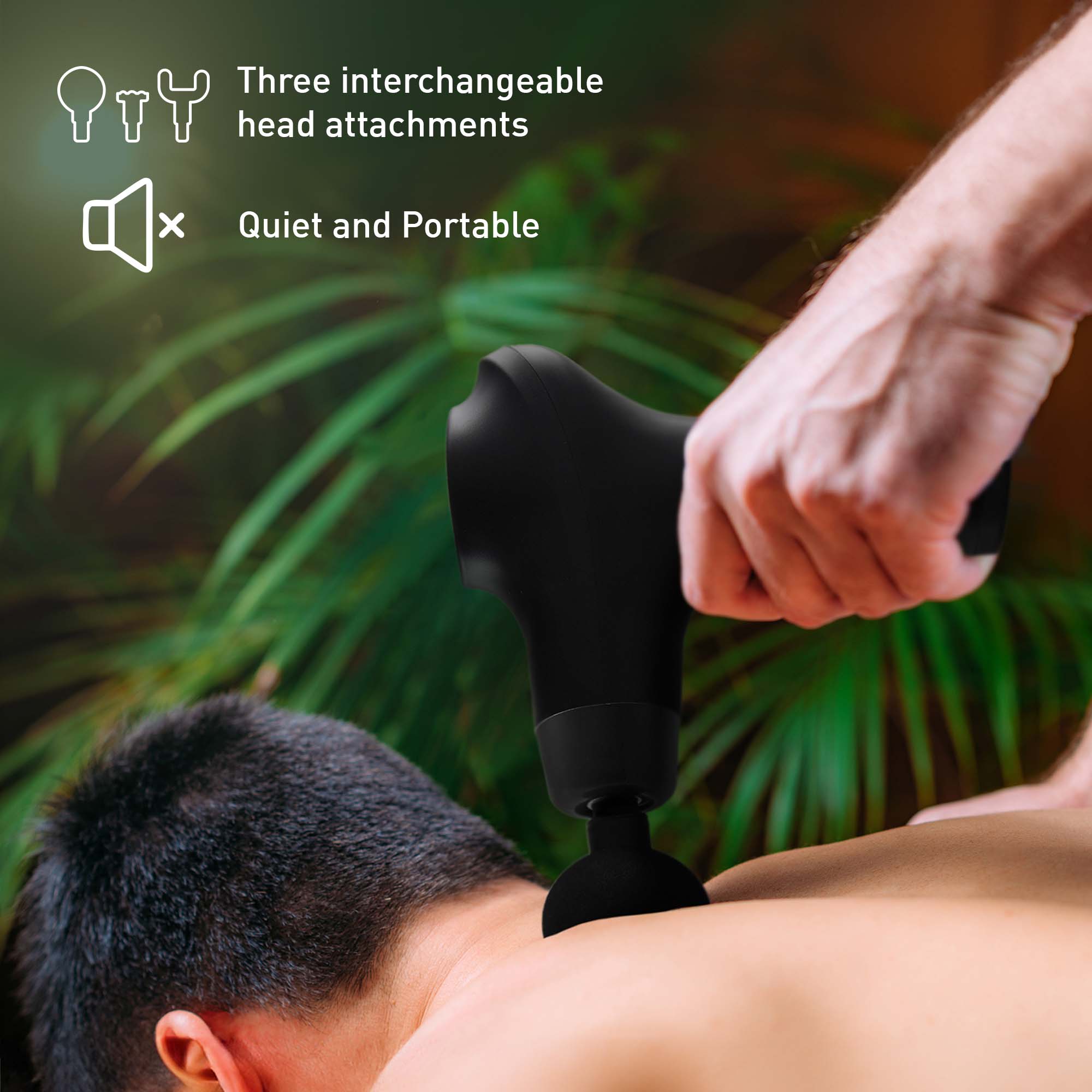 3-Speed Massage Gun & Pursonic Vibrating Massage Ball