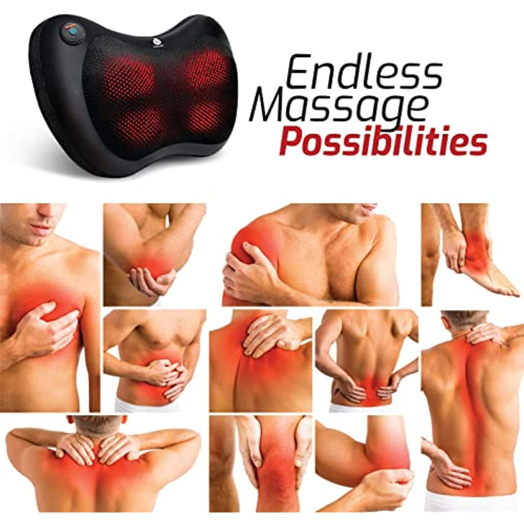 Ultimate Comfort & Relaxation Bundle: Heated Plush Shawl + Shiatsu Neck & Back Massager
