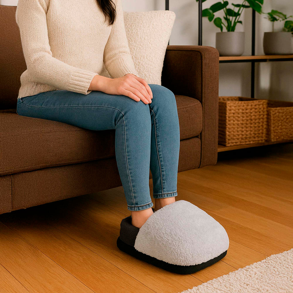 Ultra Plush Heated Foot Warmer & Massager – Cozy Relief Anytime, Anywhere