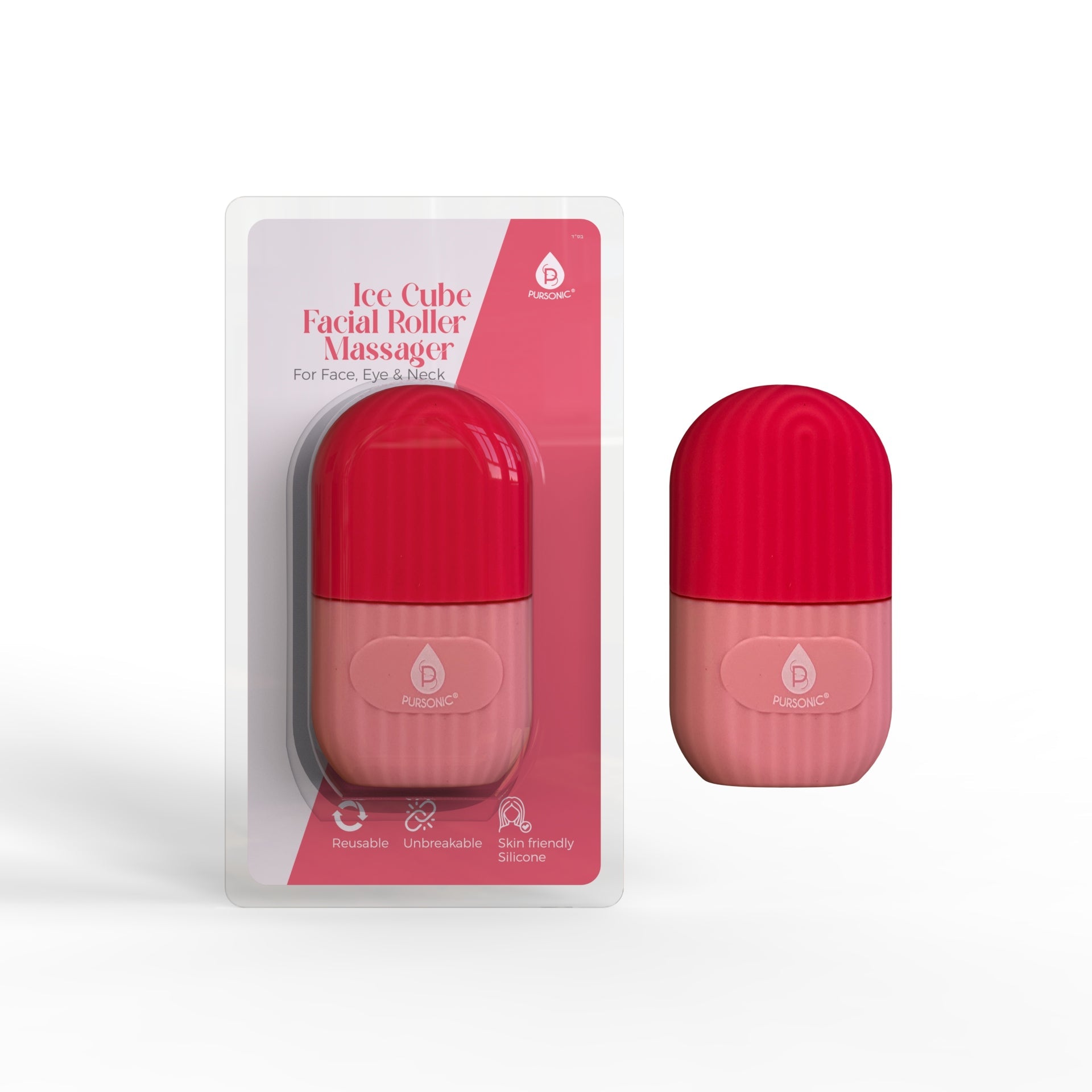 Radiance Renewal Set – Red Light Gua Sha Tool, Vitamin C Serum & Cooling Ice Roller