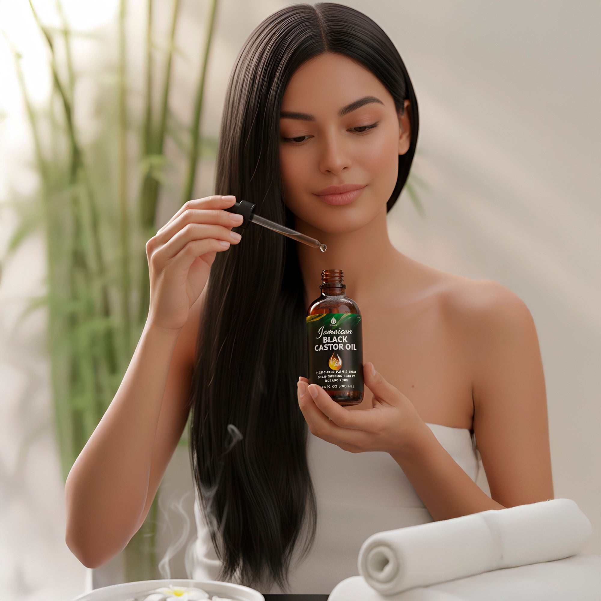 Jamaican Black Castor Oil – 100% Pure, Cold-Pressed Nourishment for Hair & Skin