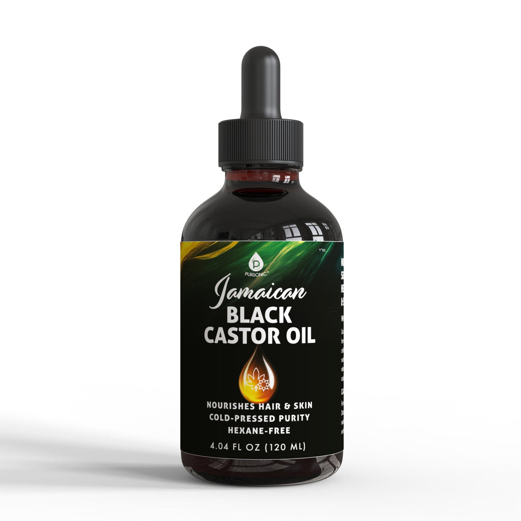 Jamaican Black Castor Oil – 100% Pure, Cold-Pressed Nourishment for Hair & Skin
