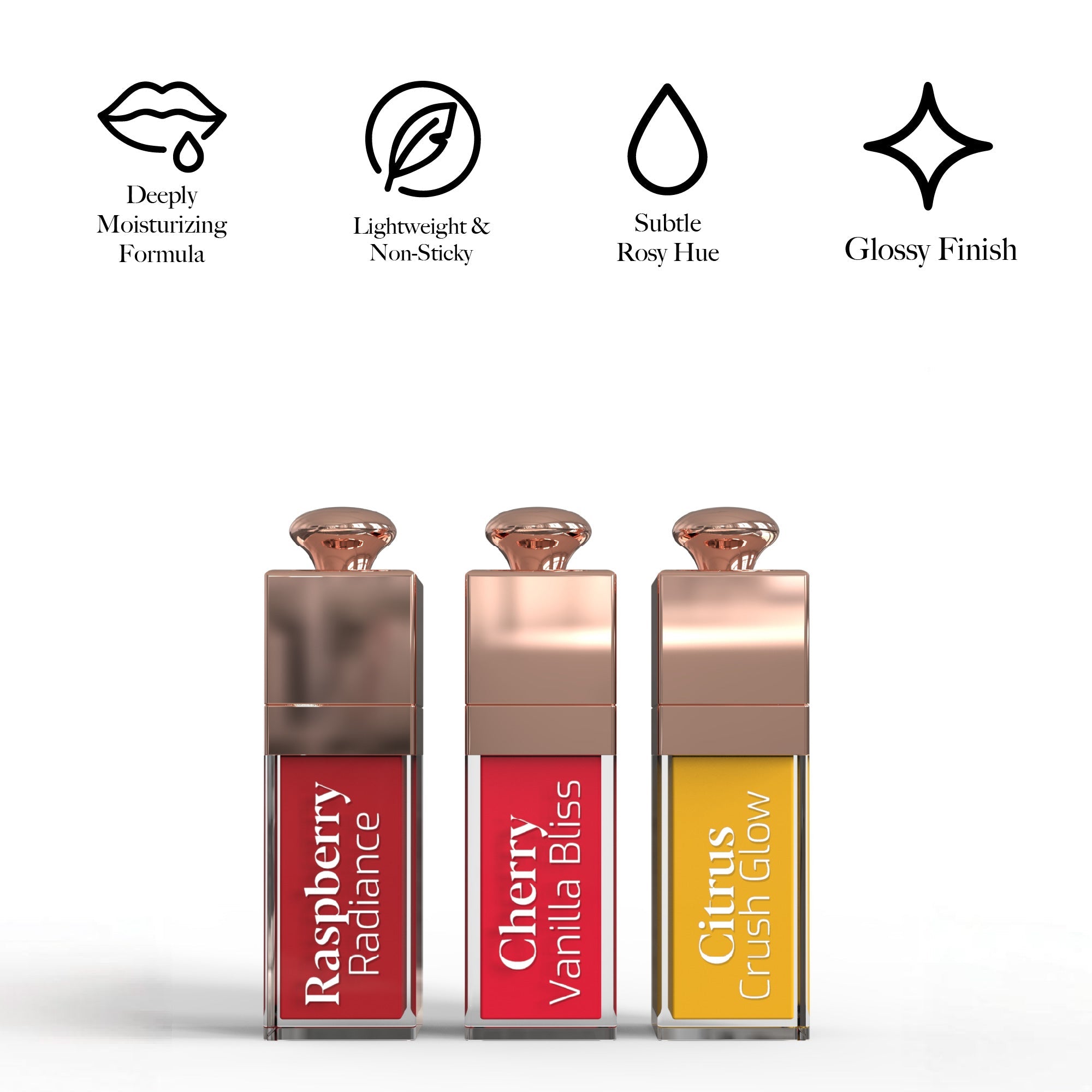 Anti-Aging Serum Set & Nourishing Lip Oil Trio