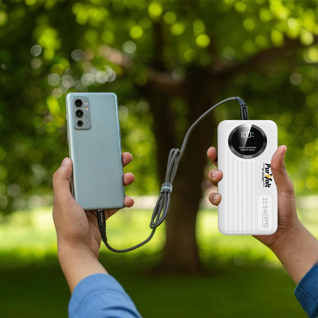LED Fast Charging Power Bank & Extra Large Electric Heating Pad