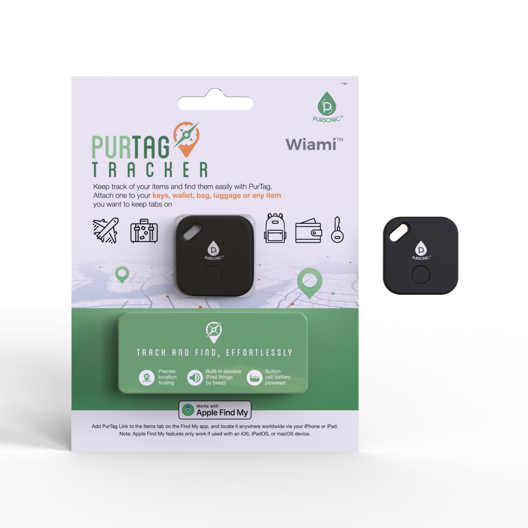 True Wireless Stereo Earbuds & Purtag Tracker