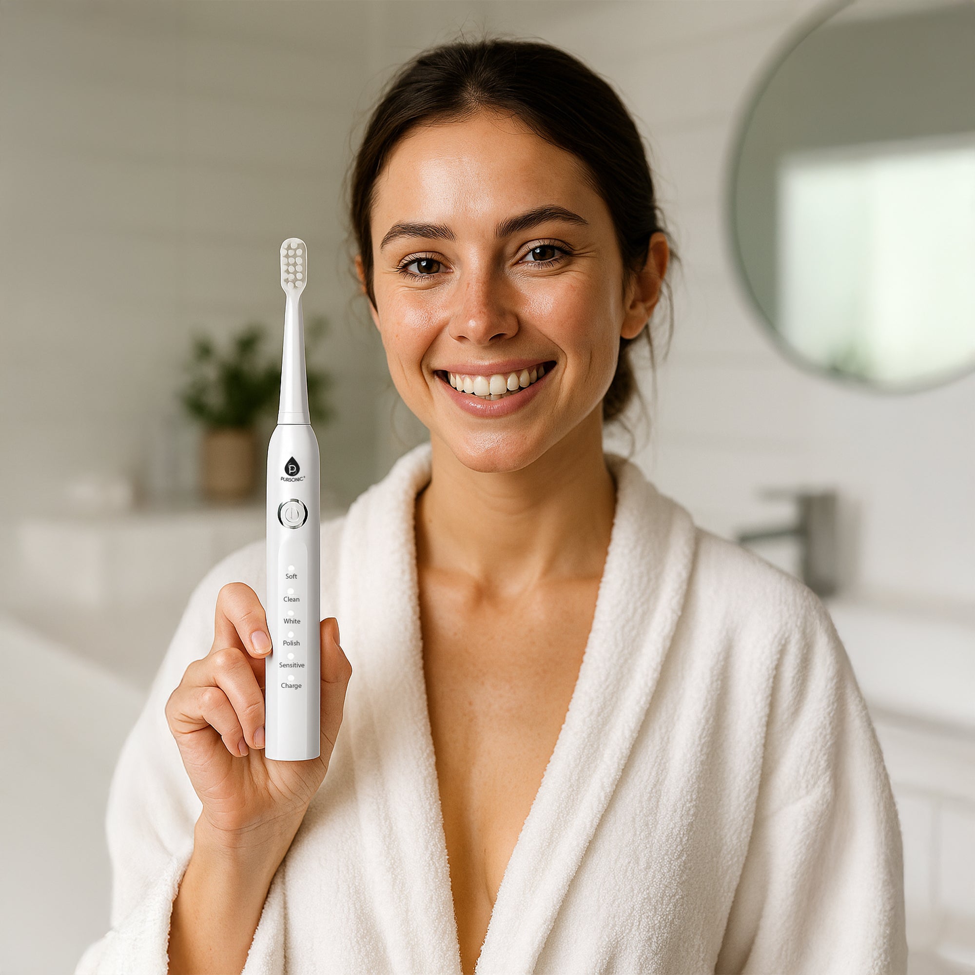 Complete Oral Care Bundle: Rechargeable Toothbrush, Water Flosser & Tongue Scraper