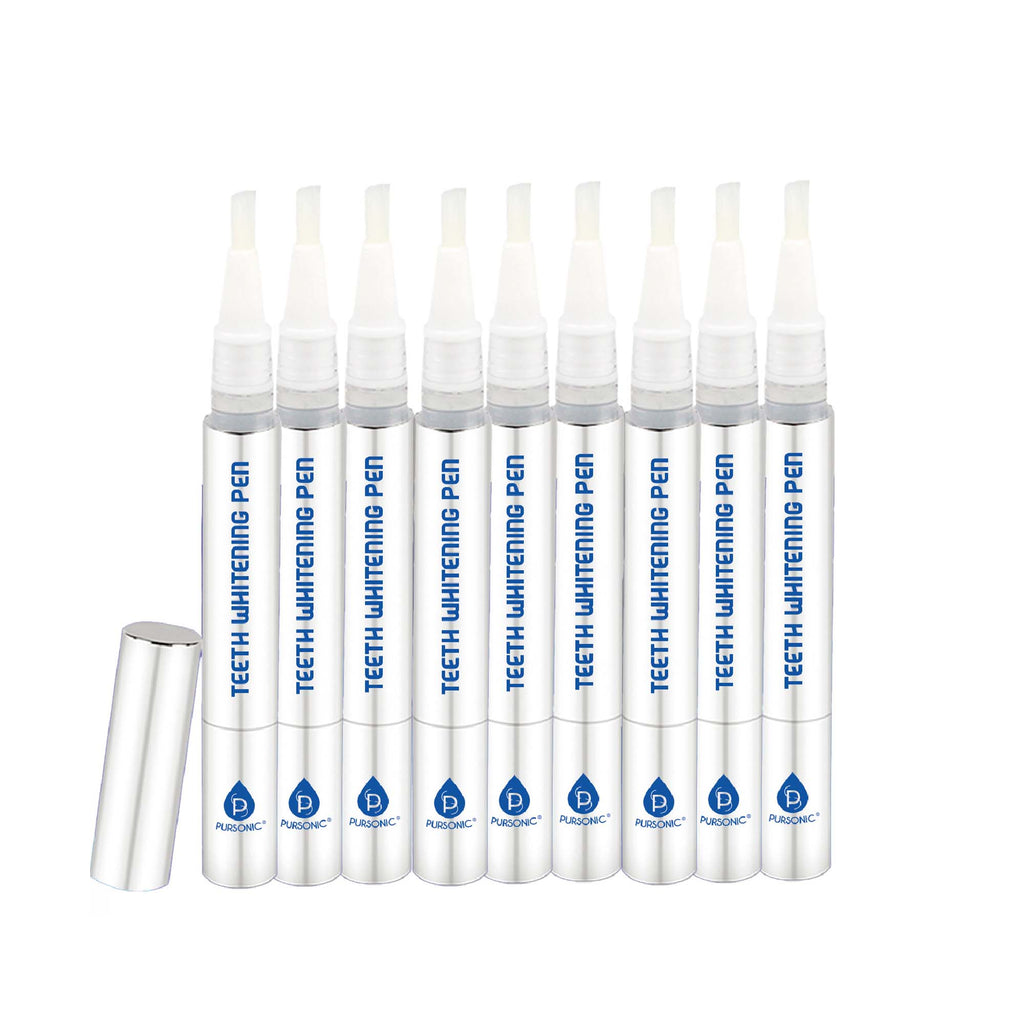 Pursonic Teeth Whitening Pen: Your Secret to a Brighter Smile On-the-Go (9-Pack)