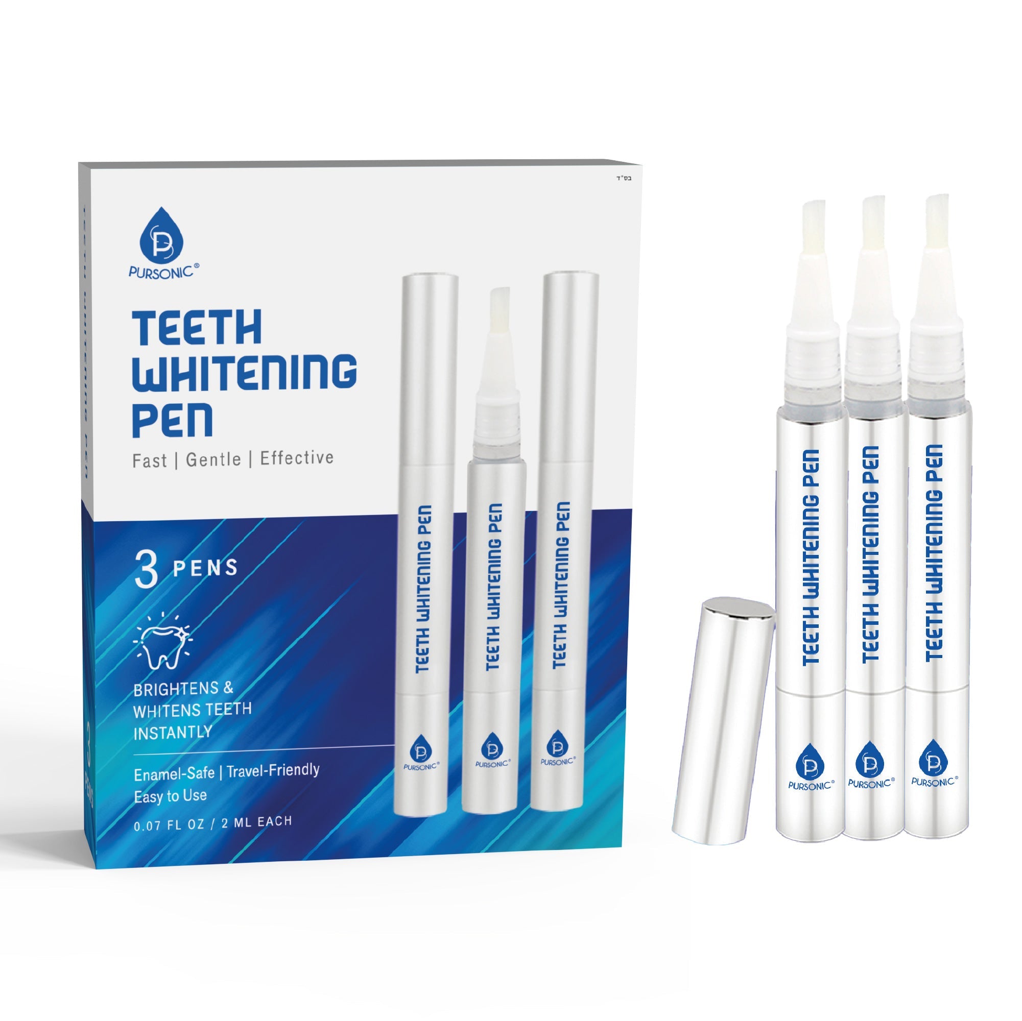 Total Smile Confidence System: Professional Teeth Whitening Strips, Teeth Whitening Serum & Teeth Whitening Pen