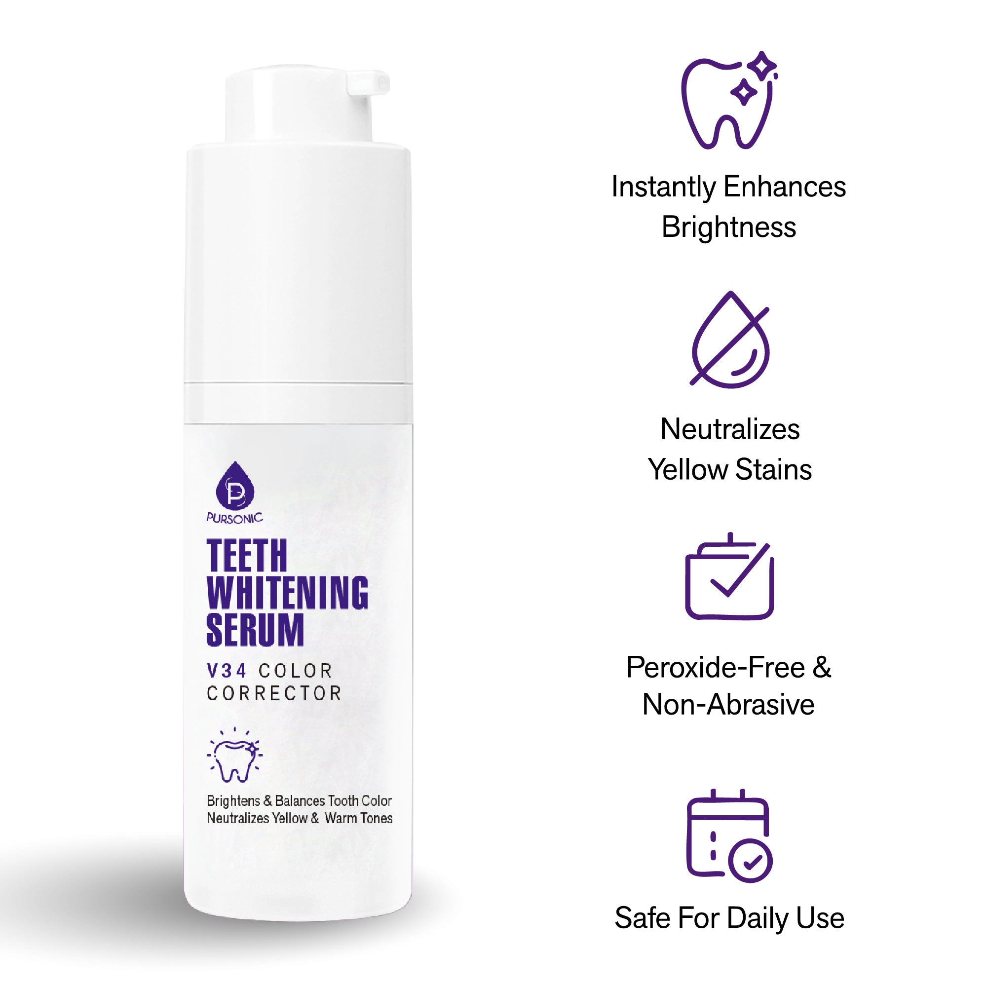 Total Smile Confidence System: Professional Teeth Whitening Strips, Teeth Whitening Serum & Teeth Whitening Pen