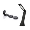 Smart Power & Productivity Bundle: 3-in-1 LED Desk Lamp & 5-in-1 Wireless Charging Station