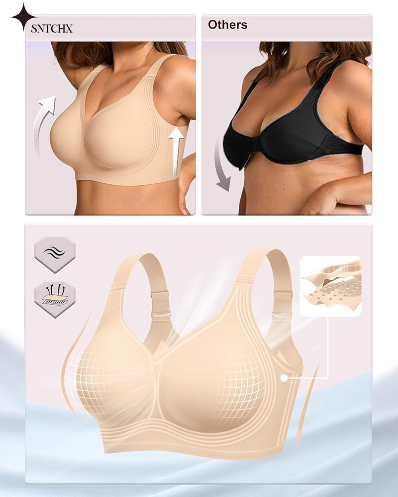 Comfortable Wireless Full Coverage Smoothing Bra